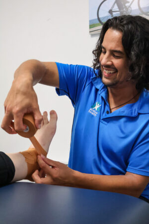 Bevan strapping ankle