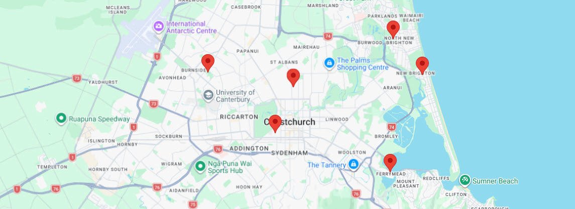 christchurchlocations